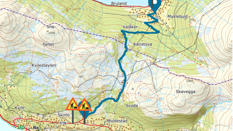 Lenkje til artikkel: Vi minner om vegstenging på fv. 60 over Utvikfjellet