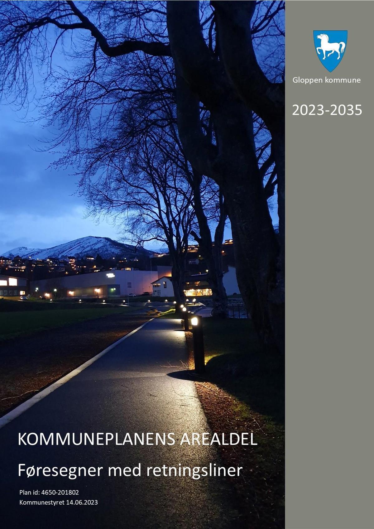 Illustrasjon av framside på plan - Klikk for stort bilete